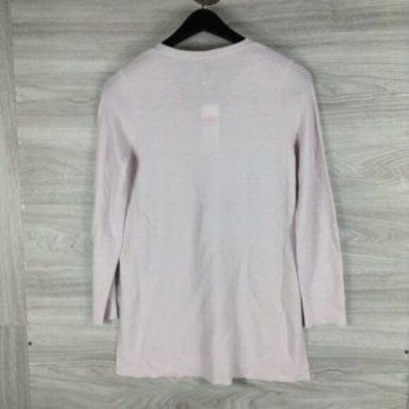 EILEEN FISHER Ceramic Side-slit Tunic Sweater - Picture 4 of 7